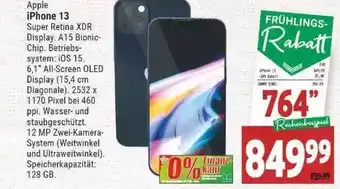 Marktkauf Apple Iphone 13 Angebot