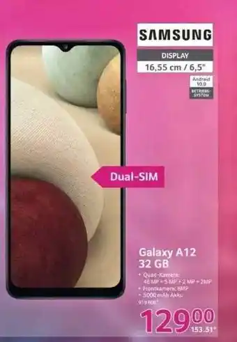 Selgros Galaxy A12 32 Gb Samsung Angebot