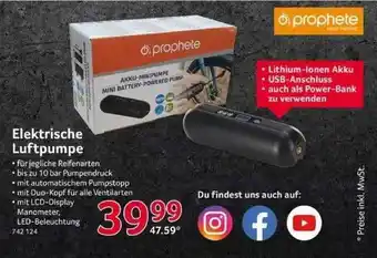 Selgros Elektrische Luftpumpe Angebot