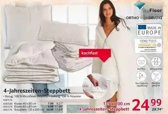 Selgros 4-jahreszeiten-steppbett Angebot