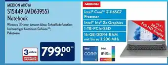 Aldi Nord Medion Akoya S15449 Notebook Angebot