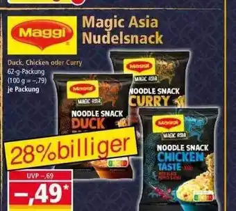 Norma Maggi Magic Asia Nudelsnack Angebot