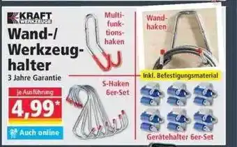 Norma Kraft Wand-werkezeug-halter Angebot