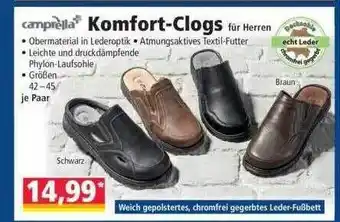 Norma Camprella Komfort-clogs Angebot