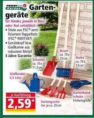 Norma Power Garden Garten-geräte Angebot
