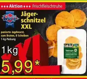 Norma Jäger-schnitzel Xxl Woll Angebot