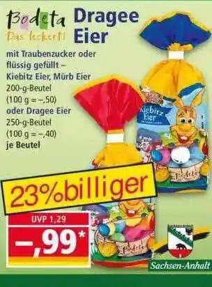 Norma Bodeta Dragee Eier Angebot