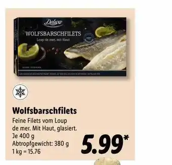 Lidl Wolfsbarschfilets Angebot