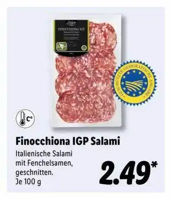 Lidl Finocchiona Igp Salami Angebot