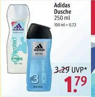 Rossmann Adidas Dusche 250ml Angebot