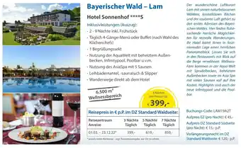 Edeka Neukauf Bayerischer Wald-Lam Angebot