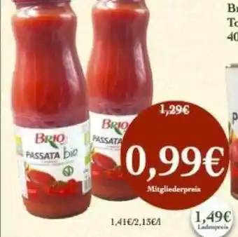 LPG Biomarkt Brio Passata Bio Angebot