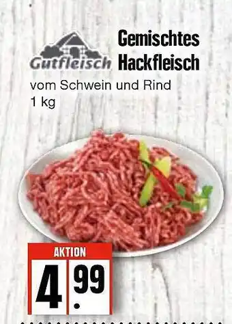 Edeka Frischemarkt Gutfleisch Gemischtes Hackfleisch 1kg Angebot