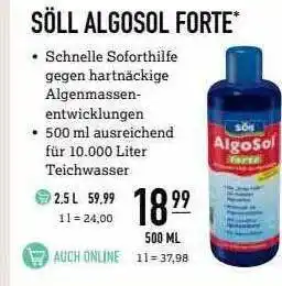 Kölle Zoo Söll Algosol Forte Angebot