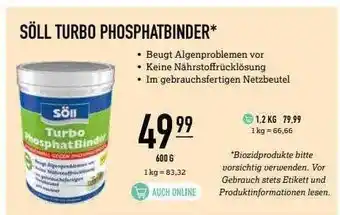 Kölle Zoo Söll Turbo Phosphatbinder Angebot