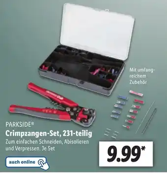 Lidl Parkside Crimpzangen-Set, 231-teilig Angebot