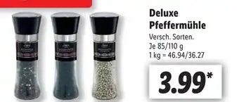 Lidl Deluxe Pfeffermuhle Angebot