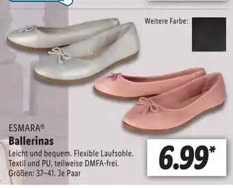 Lidl Ballerinas Angebot