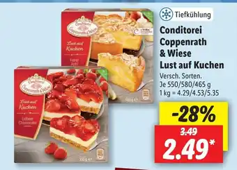 Lidl Conditorei Coppenrath & Wiese Lust auf Kuchen Angebot