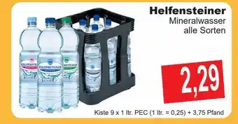 Getränke Göbel Helfensteiner Mineralwasser Angebot