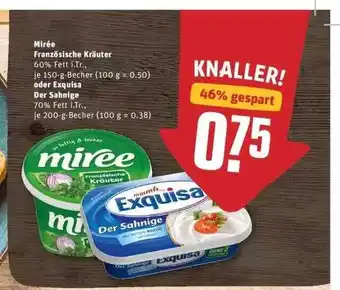 REWE Mirale Französische Kräuter Oder Exquisa Der Sahnige Angebot