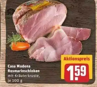 REWE Casa Modena Rosmarinschinken 100g Angebot