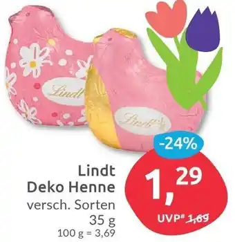 Budni Lindt Deko Henne 35g Angebot