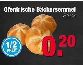 Edeka Scherer Ofenfrische Bäckersemmel Angebot