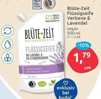 Budni Blüte Zeit Flüssigseife Verbene & Lavendel 500 ml Angebot