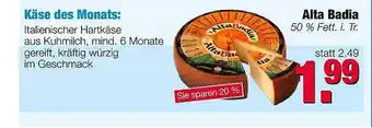 Edeka Scherer Käse Des Monats: Alta Badia Angebot