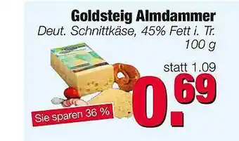 Edeka Scherer Goldsteig Almdammer 100g Angebot