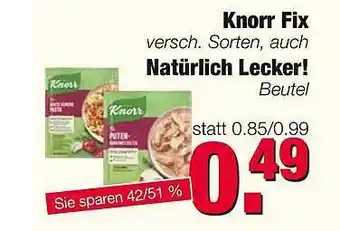 Edeka Scherer Knorr Fix Auch Natürlich Lecker Angebot