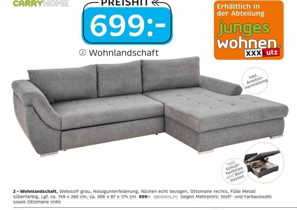 Carry Home Wohnlandschaft Angebot bei XXXLutz