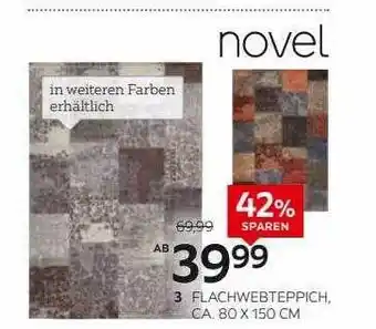 XXXLutz Novel Flachwebteppich Angebot