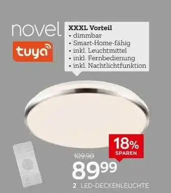 XXXLutz Led-deckenleuchte Tuya Angebot