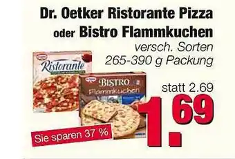 Edeka Scherer Dr Oetker Ristorante Pizza Oder Bistro Flammkuchen Angebot