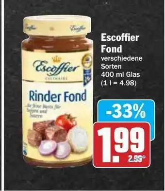 Hit Escoffier Fond Angebot