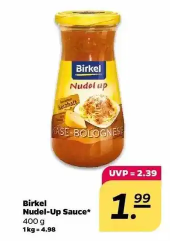 NETTO Birkel Nudel-up Sauce Angebot