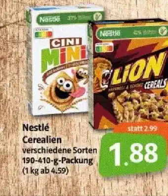 Markant Nestlé Cerealien 190-410g Angebot