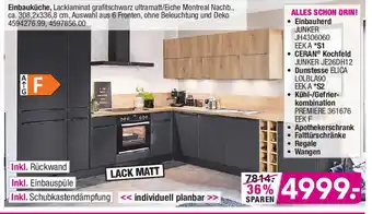 Möbel Boss Einbauküche Angebot