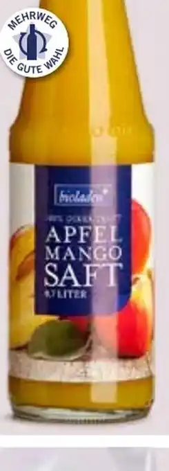 Bioladen Bio-Apfel-Mango-Saft Angebot