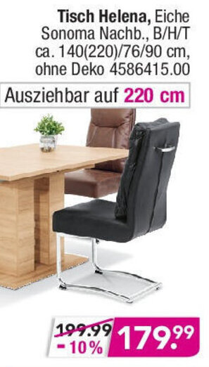 Möbel Boss Tisch Helena Angebot