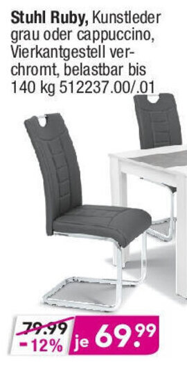 Möbel Boss Stuhl Ruby Angebot
