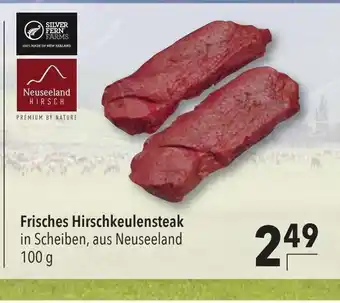 CITTI Markt Frisches Hirschkeulensteak 100 g Angebot