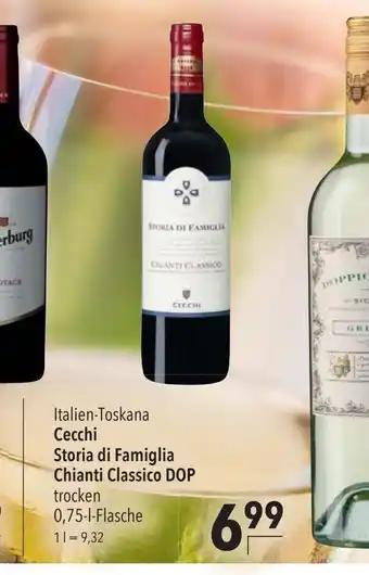 CITTI Markt Italien-Toskana Cecchi Storia di Famiglia Chianti Classico DOP 0,75 l flasche Angebot