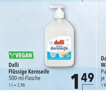 CITTI Markt Vegan Dalli Flussige Kernseife 500 ml flasche Angebot