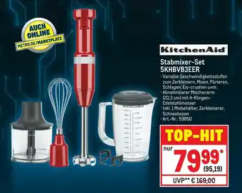 METRO KitchenAid Stabmixer Set 5KHBV83EER Angebot