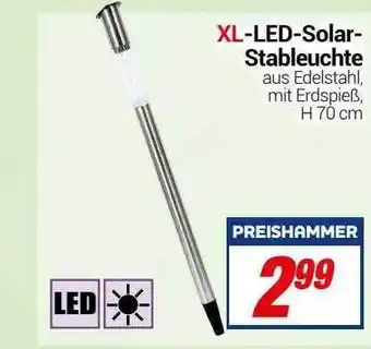 CENTERSHOP XL-led-solar-stableuchte Angebot