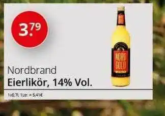 Sagasser Nordbrand Eierlikör Angebot