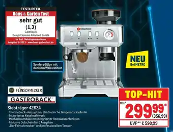 METRO Gastroback Siebträger 42624 Angebot